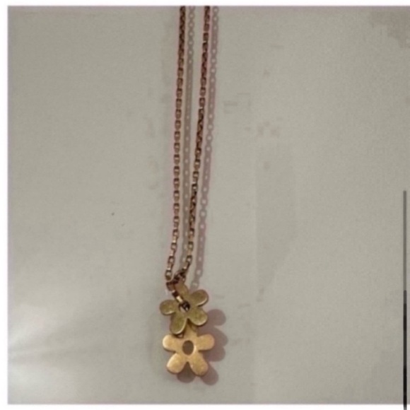 MADEWELL DAISY LARIAT NECKLACE IN VINTAGE GOLD - Picture 14 of 15